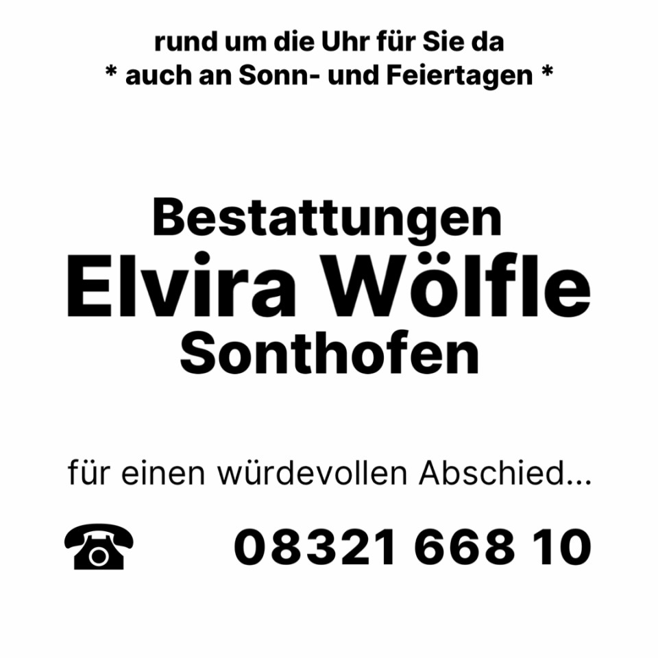 Beerdigungen Blaichach